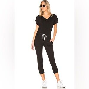 Space Jumpsuit in Black Wrap Jogger 
N:PHILANTHROPY Size Small